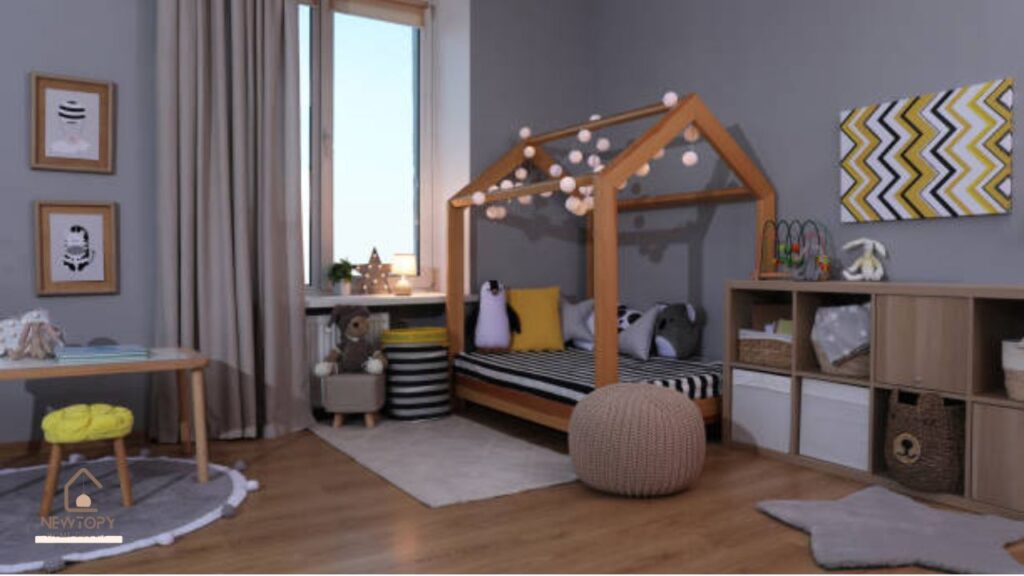 Montessori Floor Bed House - Newtopy