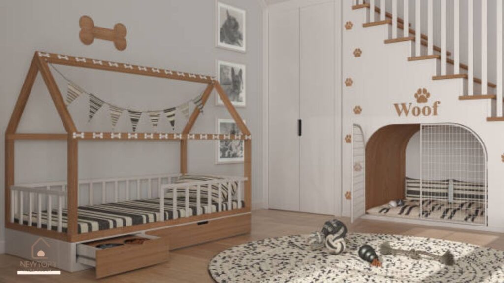 Montessori Floor Bed House - Newtopy