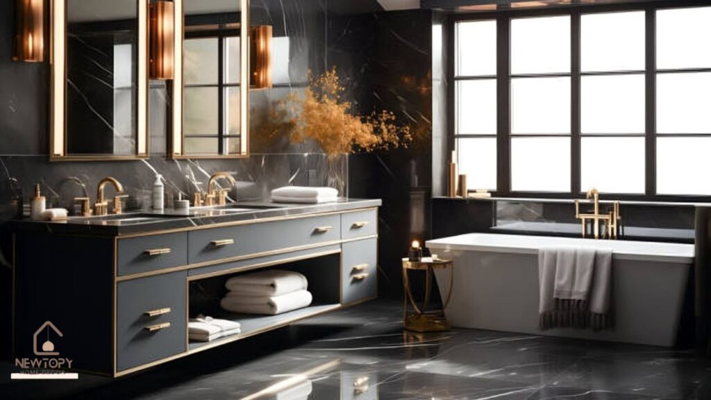 masculine bathroom design - Newtopy