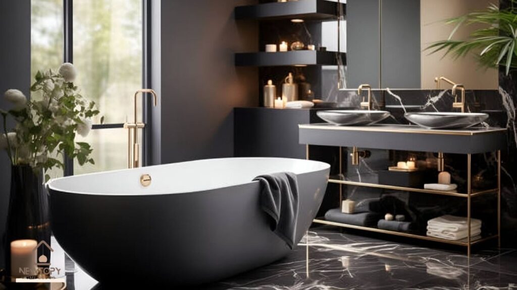 masculine bathroom design - Newtopy