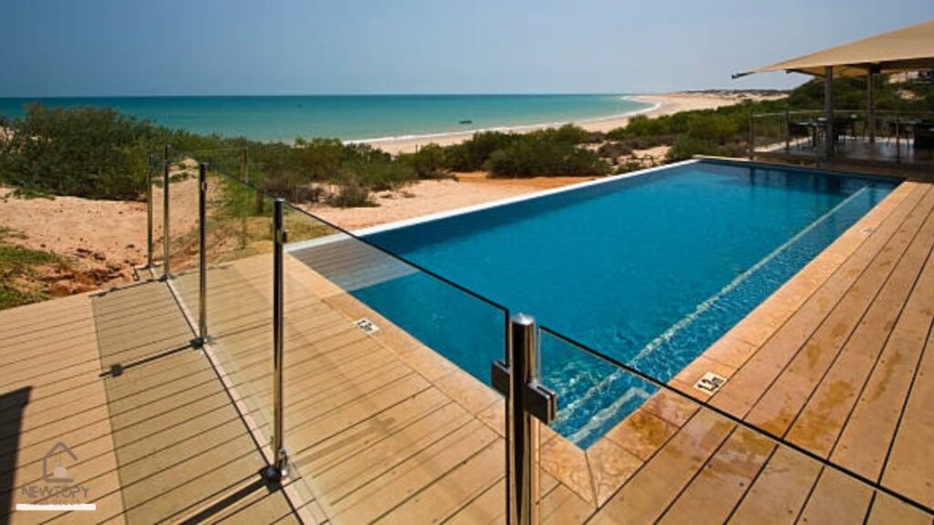 pool deck railing ideas - Newtopy