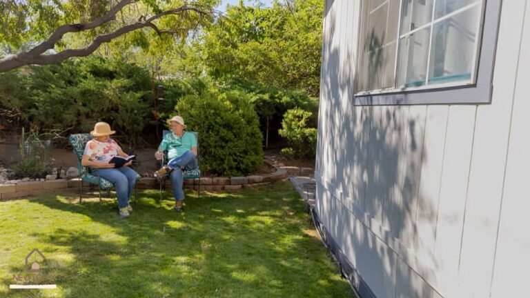 landscaping around mobile home - Newtopy